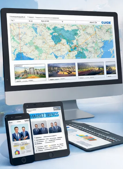 Overseas Investment Information Platform Mockup